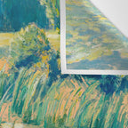 VaÌclav RadimskyÌ Landscape with lily pond Oil Painting  Wall Tapestry Gallery Image 3