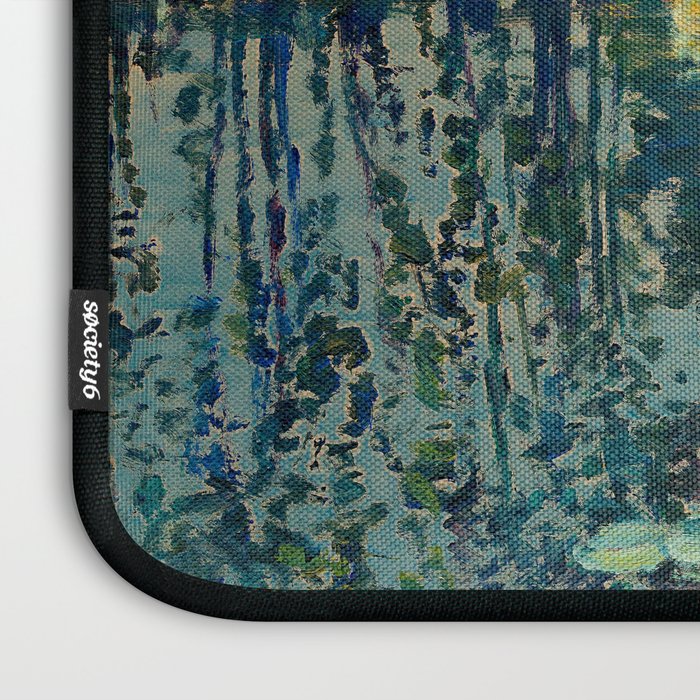 VaÌclav RadimskyÌ Landscape with lily pond Oil Painting  Laptop Sleeve Gallery Image 3