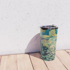 VaÌclav RadimskyÌ Landscape with lily pond Oil Painting  Travel Mug Gallery Image 4