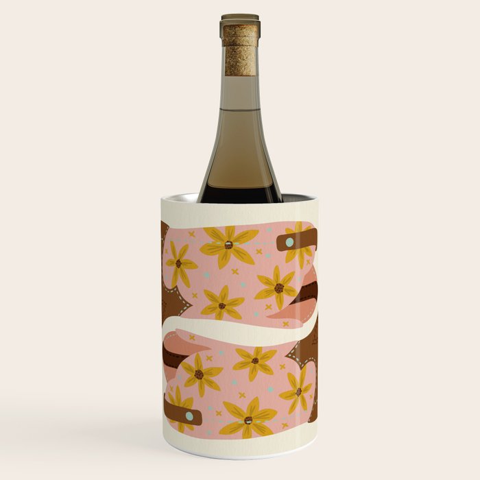 Cowgirl Boots â Blush & Mint Wine Chiller Gallery Image 1