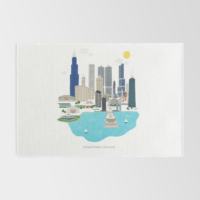 Chicago Illustration Rug Gallery Image 2