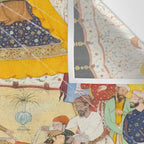 Artist Basawan (Designer) Title The Young Emperor Akbar Arrests the Insolent Shah Abuâl-Maali Indian Miniature Painting Wall Tapestry Gallery Image 3