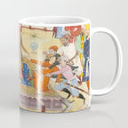 Artist Basawan (Designer) Title The Young Emperor Akbar Arrests the Insolent Shah Abuâl-Maali Indian Miniature Painting Coffee Mug Gallery Image 1