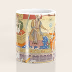 Artist Basawan (Designer) Title The Young Emperor Akbar Arrests the Insolent Shah Abuâl-Maali Indian Miniature Painting Coffee Mug Gallery Image 4