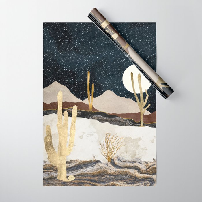 Desert View Wrapping Paper Gallery Image 1