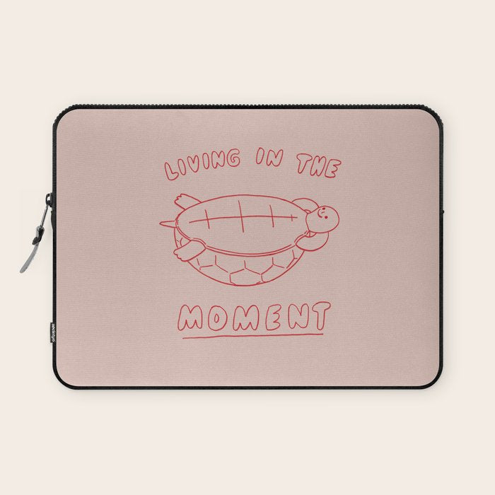 Living in the moment Laptop Sleeve Gallery Image 1
