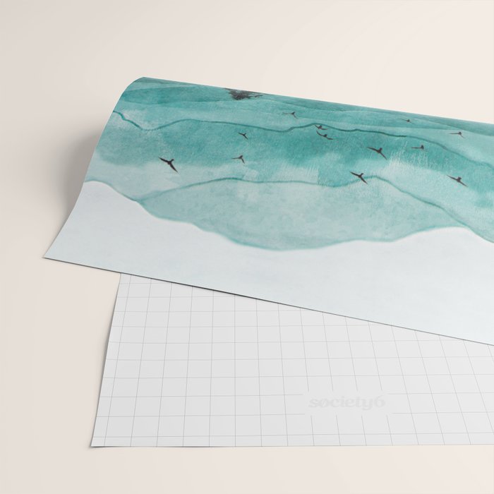 Mountains II Wrapping Paper Gallery Image 2