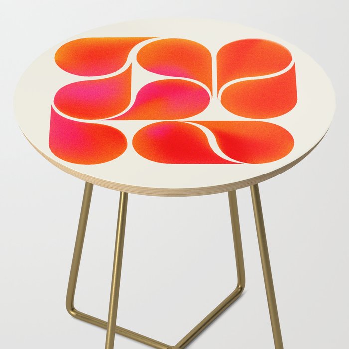 Gradient Playful Shapes  Side Table Gallery Image 2