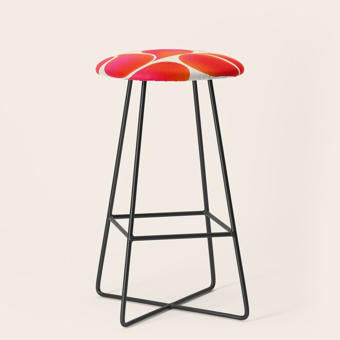 Gradient Playful Shapes  Stool Gallery Image 1