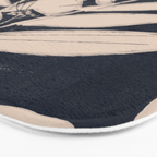 minimal plant 20 Bath Mat Gallery Image 3