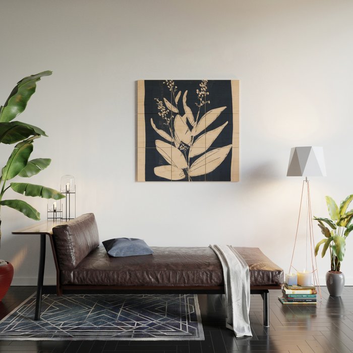 minimal plant 20 Wood Wall Art Gallery Image 2