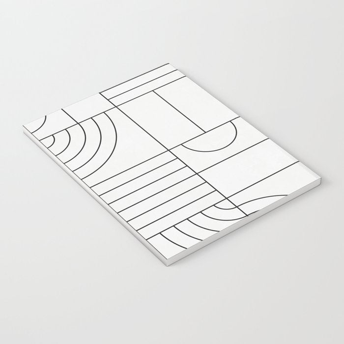 My Favorite Geometric Patterns No.19 - White Notebook Gallery Image 3