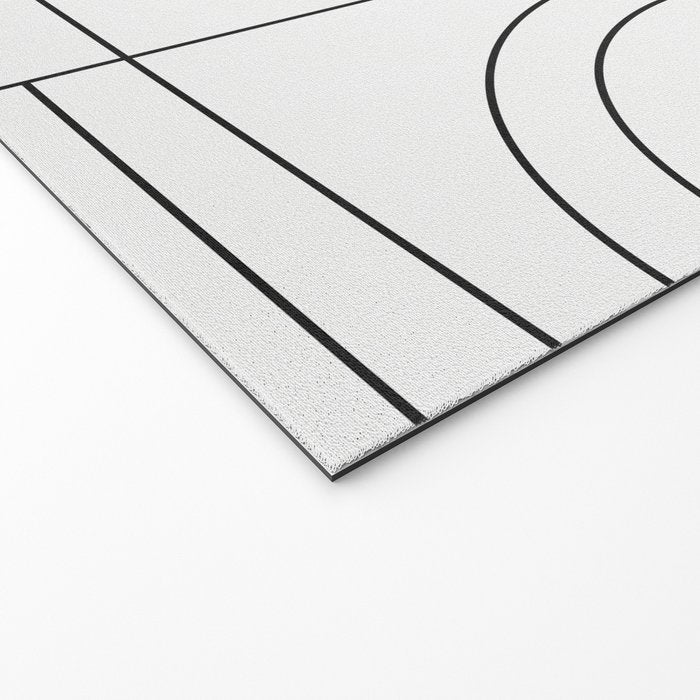 My Favorite Geometric Patterns No.19 - White Welcome Mat Gallery Image 2