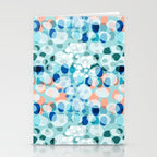 Rock Pool reflection - sea green Stationery Card Gallery Image 2