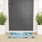Rock Pool reflection - sea green Welcome Mat Gallery Image 3