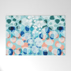 Rock Pool reflection - sea green Welcome Mat Gallery Image 1