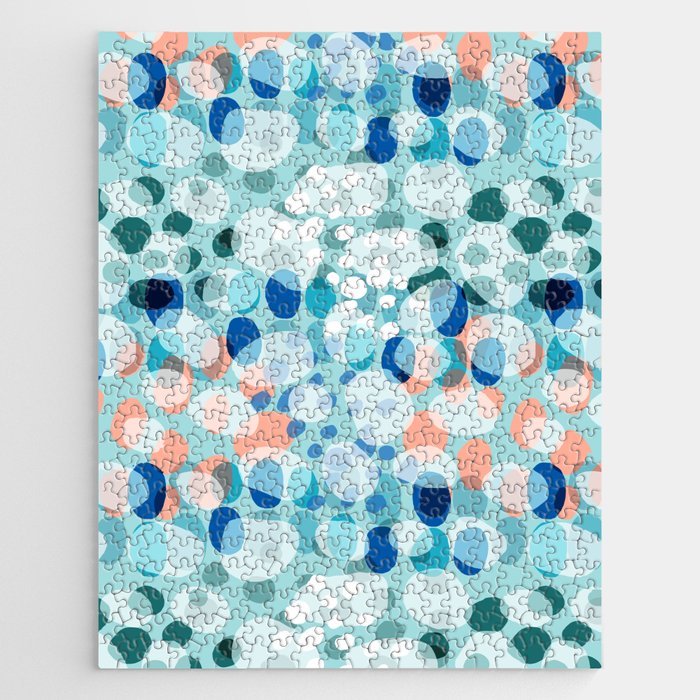 Rock Pool reflection - sea green Jigsaw Puzzle Gallery Image 1