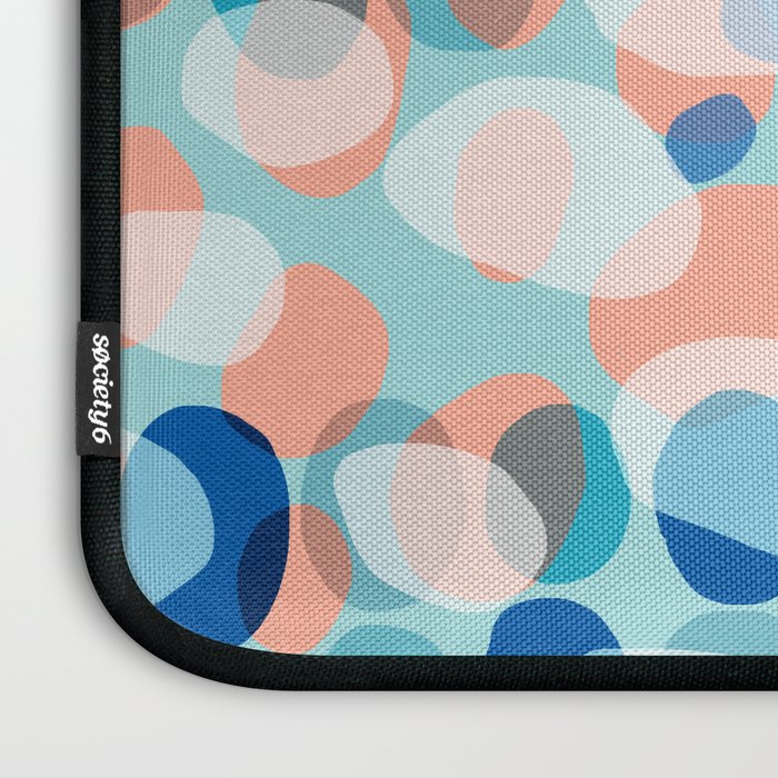 Rock Pool reflection - sea green Laptop Sleeve Gallery Image 3