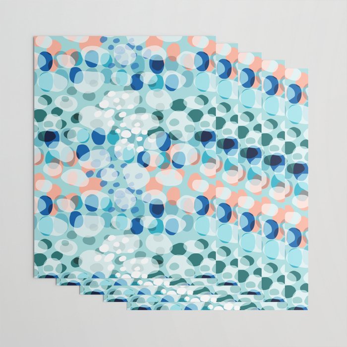 Rock Pool reflection - sea green Wrapping Paper Gallery Image 3