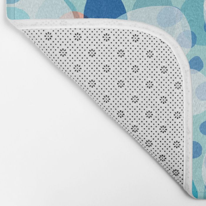 Rock Pool reflection - sea green Bath Mat Gallery Image 2