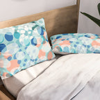 Rock Pool reflection - sea green Pillow Sham Gallery Image 2