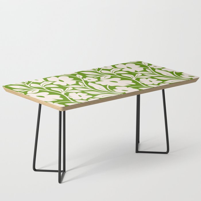 Tropical Vines Pattern - Green Coffee Table Gallery Image 1