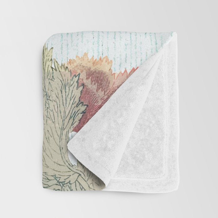 Butterflies, Dragonfly and  flowers Throw Blanket Gallery Image 3