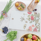 Butterflies, Dragonfly and  flowers Cutting Board Gallery Image 2