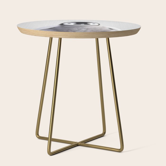 Baby Penguin - Colorful Side Table Gallery Image 1