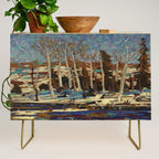 Tom Thomson March 1916 Canadian Landscape Artist Credenza Gallery Image 1