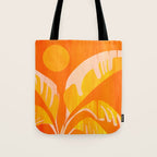 August Afternoons  Abstract Landscape Tote Bag Gallery Image 1