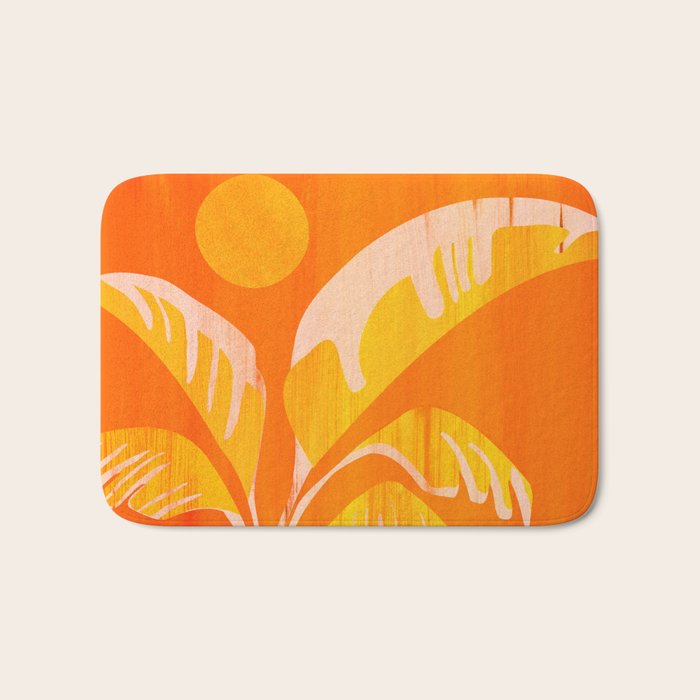 August Afternoons  Abstract Landscape Bath Mat Gallery Image 1