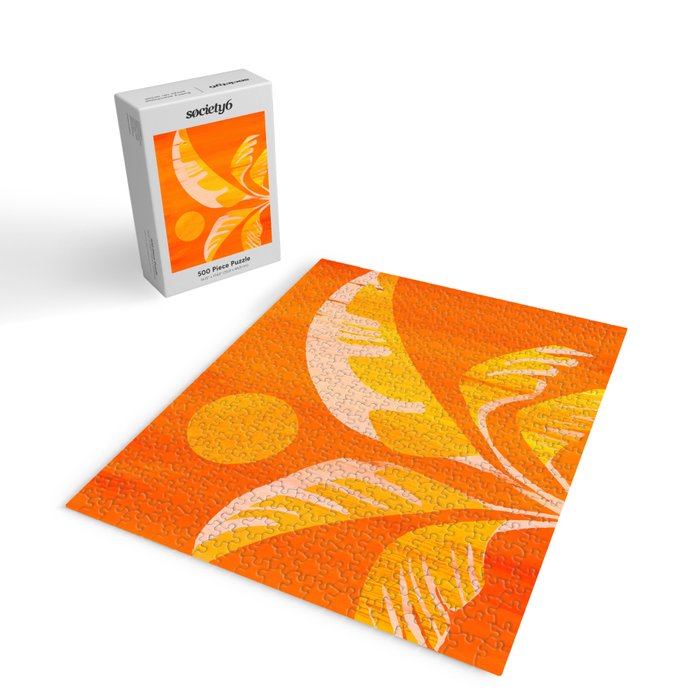 August Afternoons  Abstract Landscape Jigsaw Puzzle Gallery Image 2
