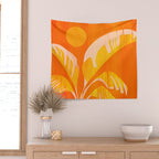 August Afternoons  Abstract Landscape Wall Tapestry Gallery Image 2