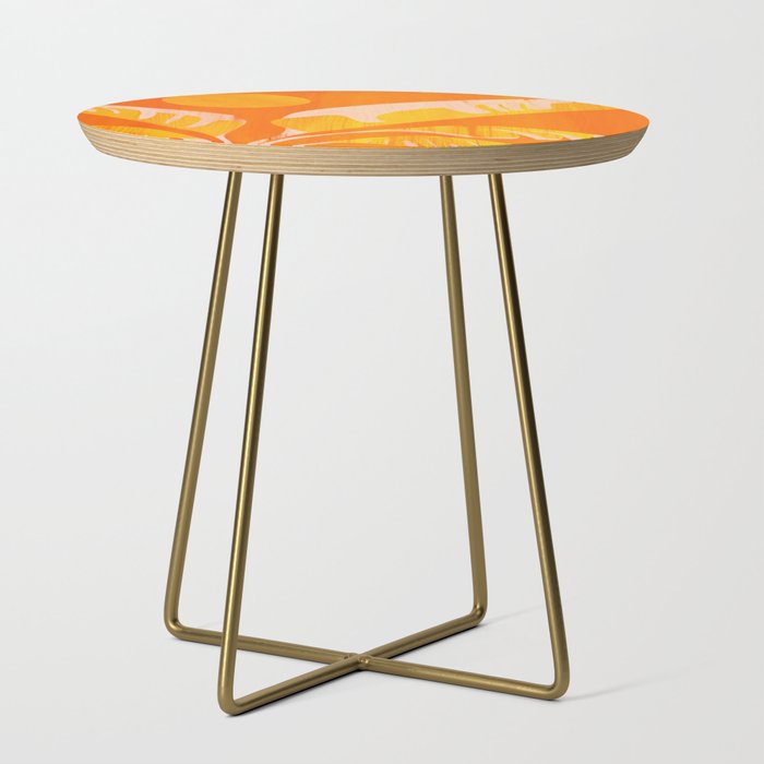 August Afternoons  Abstract Landscape Side Table Gallery Image 1