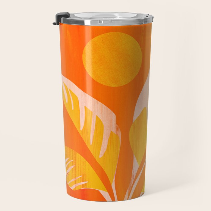 August Afternoons  Abstract Landscape Travel Mug Gallery Image 3
