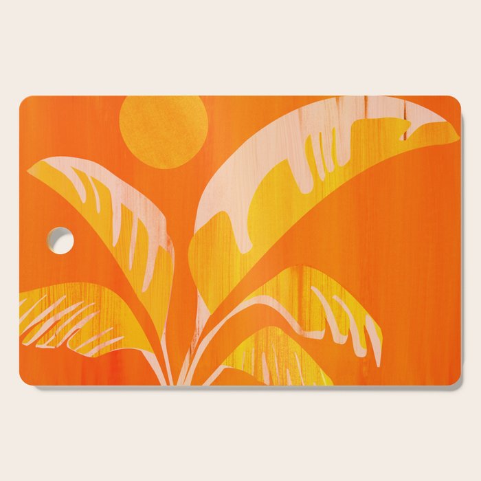 August Afternoons  Abstract Landscape Cutting Board Gallery Image 1