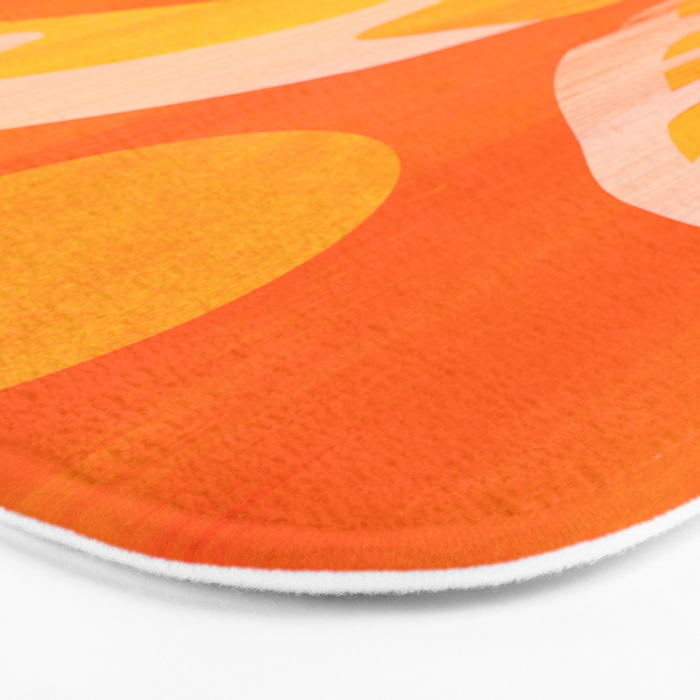 August Afternoons  Abstract Landscape Bath Mat Gallery Image 3