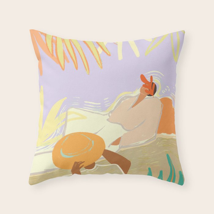 Siesta Throw Pillow Gallery Image 1