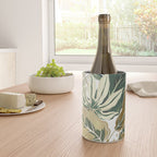 Wild Tropical Prints, Green and Gold Wine Chiller Gallery Image 4