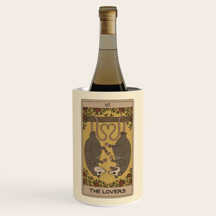 The Lovers - Possum Tarot Wine Chiller Gallery Image 1