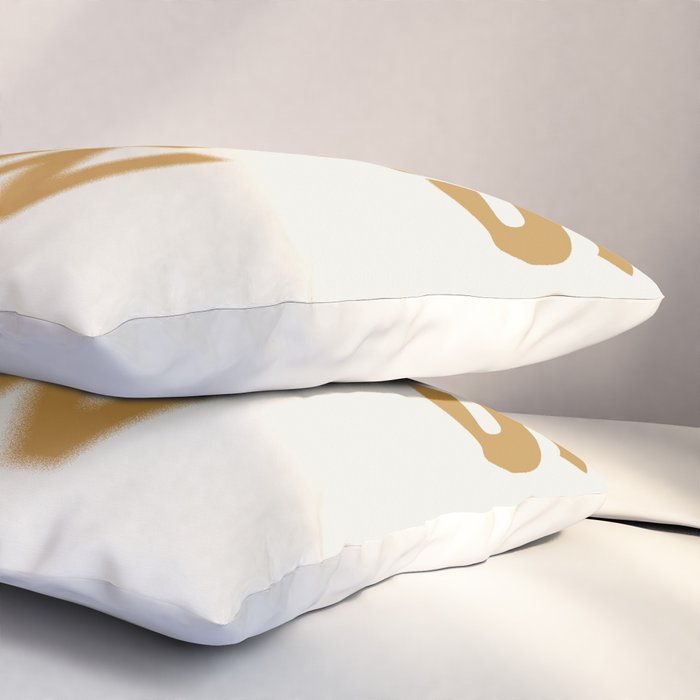 Here comes the sun Typography  Pillow Sham Gallery Image 3