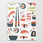 Sushi Dreams - White Notebook Gallery Image 4