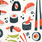 Sushi Dreams - White Coffee Mug Gallery Image 2