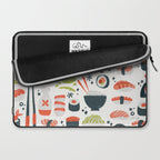 Sushi Dreams - White Laptop Sleeve Gallery Image 2