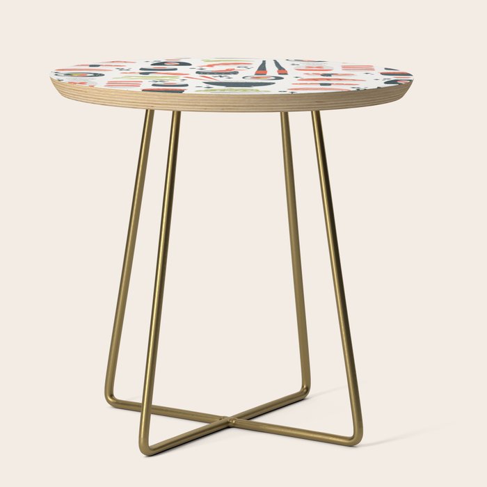 Sushi Dreams - White Side Table Gallery Image 1