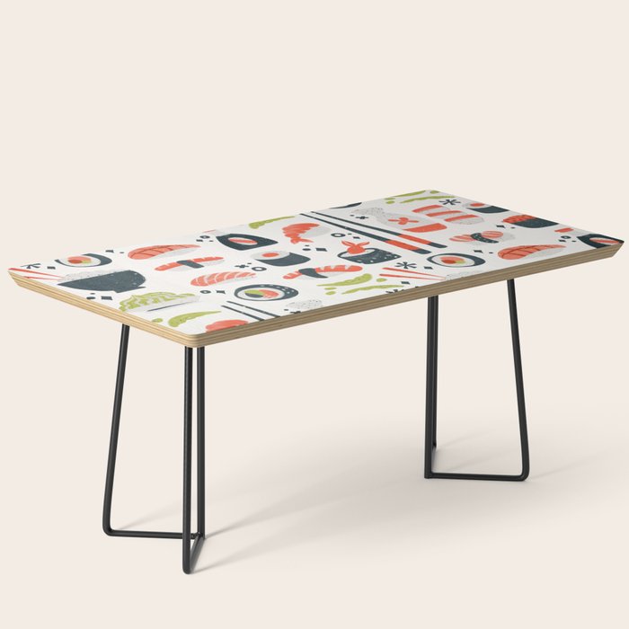 Sushi Dreams - White Coffee Table Gallery Image 1