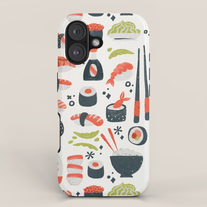 Sushi Dreams - White Iphone Case
