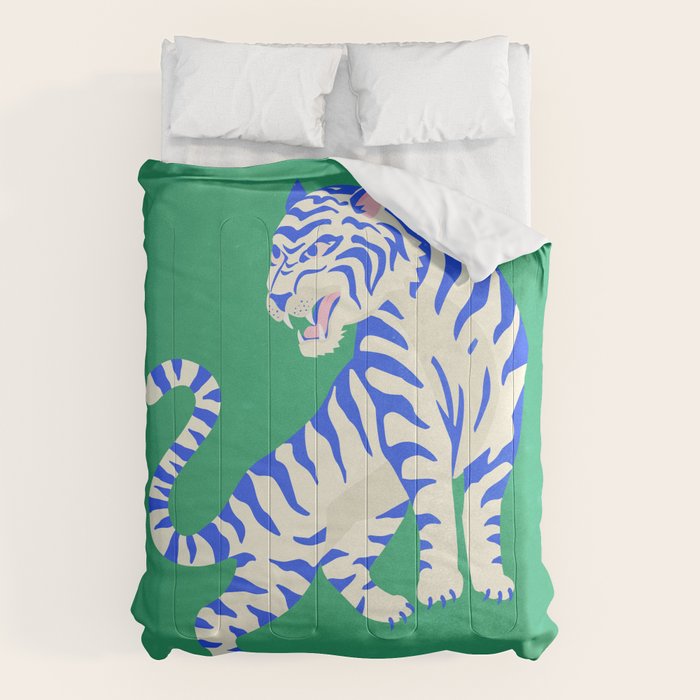 The Roar: White Tiger Edition Comforter Gallery Image 1