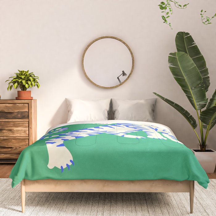 The Roar: White Tiger Edition Comforter Gallery Image 3